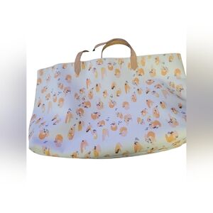 Thirty-One Modern Tote Soft Watercolor Spot Pebble